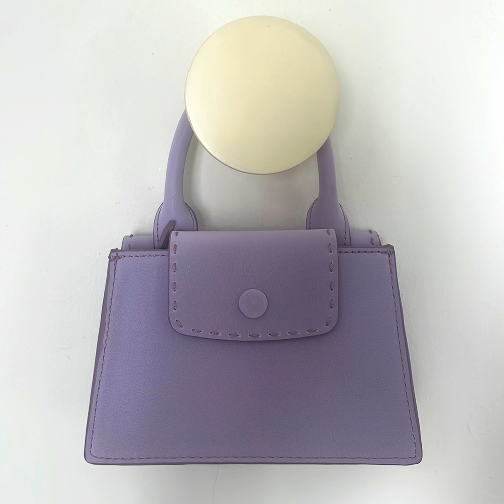 ZARA Mini purse In periwinkle purple. NEW never been used.